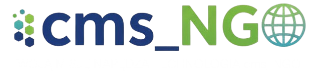 Logo systemu zarządzania treścią cms_NGO