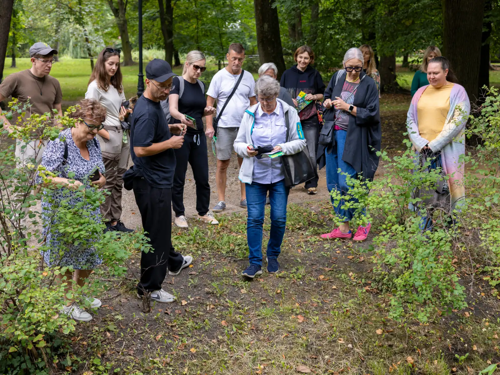 Spacer botaniczny w Parku Dittricha – rośliny, smak i historia